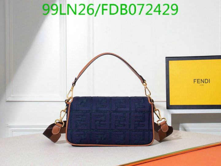 Fendi Bag-(4A)-Baguette-,Code: FDB072429,$: 99USD