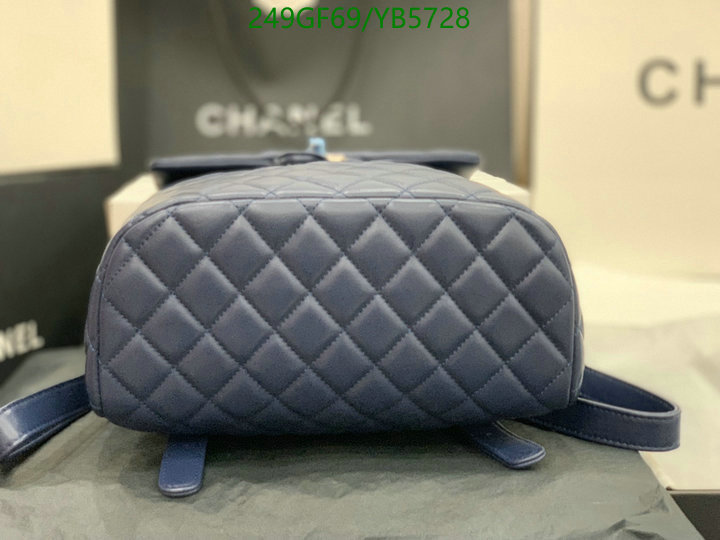 Chanel Bags -(Mirror)-Backpack-,Code: YB5728,$: 249USD