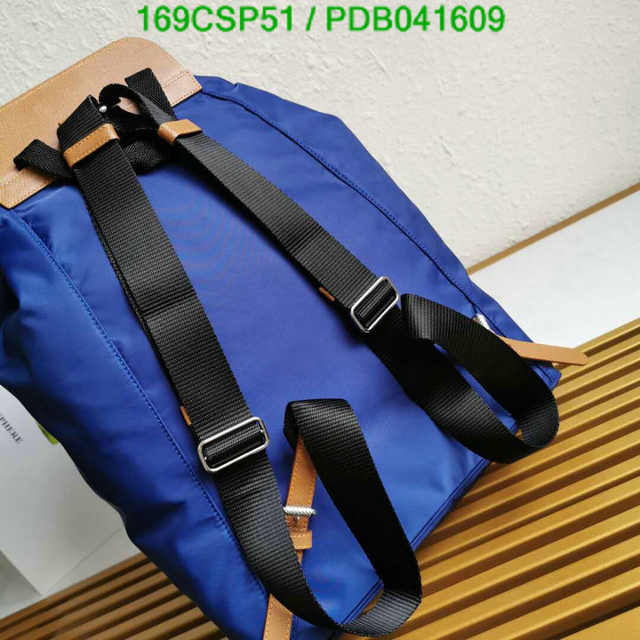 Prada Bag-(Mirror)-Backpack-,Code: PDB041609,$: 169USD