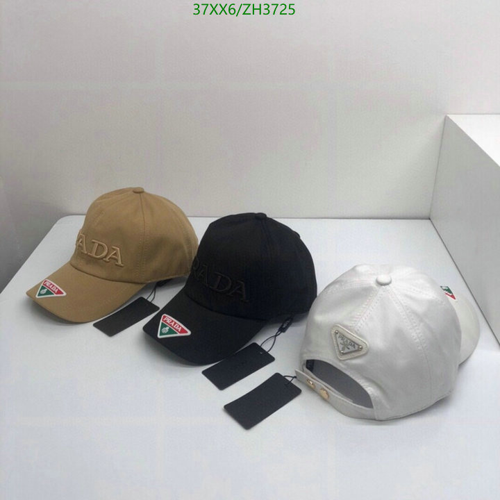 Cap -(Hat)-Prada, Code: ZH3725,$: 37USD