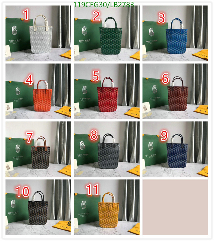 Goyard Bag-(Mirror)-Handbag-,Code: LB2783,$: 119USD