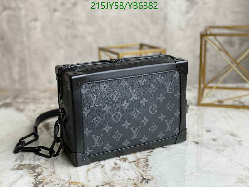 LV Bags-(Mirror)-Petite Malle-,Code: YB6382,$: 215USD