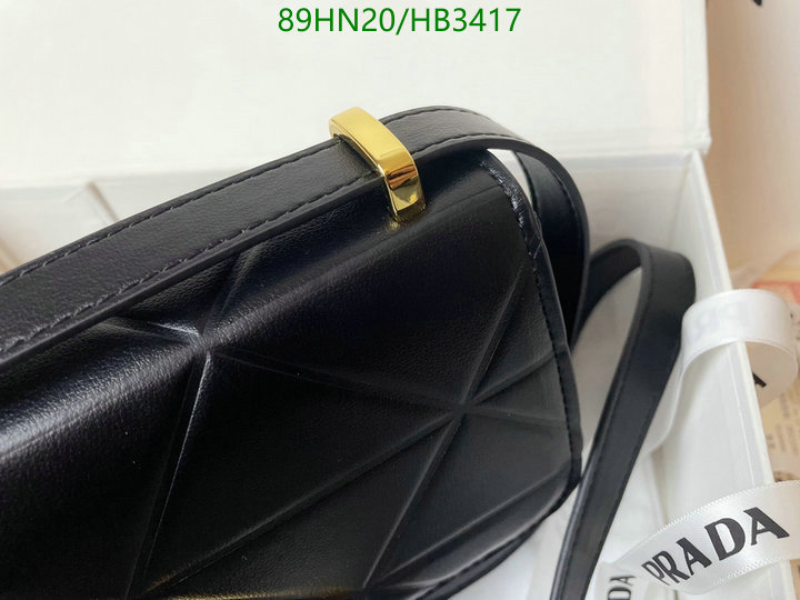 Prada Bag-(4A)-Diagonal-,Code: HB3417,$: 89USD