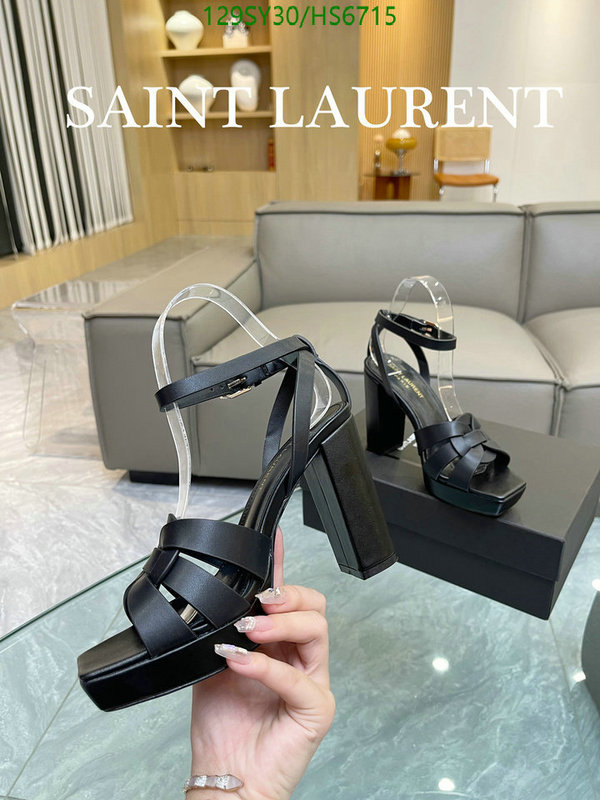 Women Shoes-YSL, Code: HS6715,$: 129USD