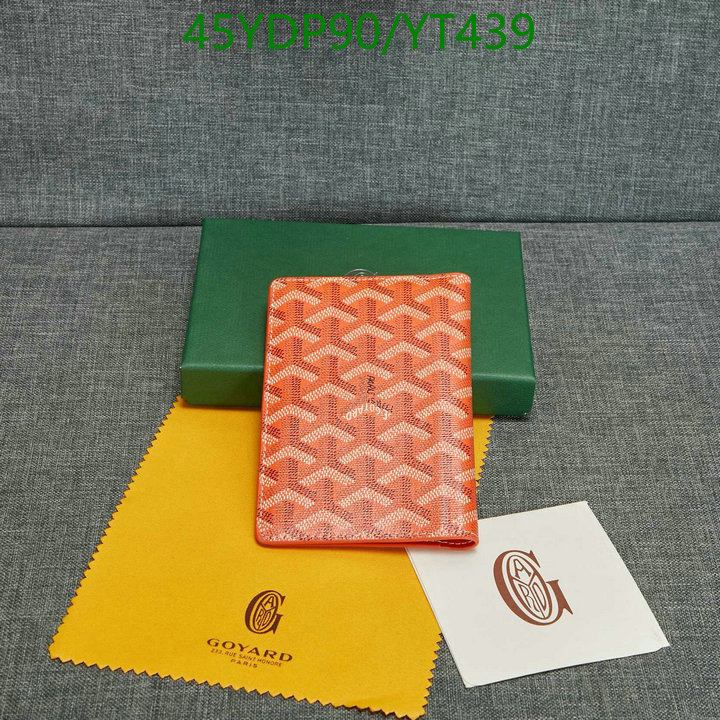 Goyard Bag-(Mirror)-Wallet-,Code: YT439,$: 45USD