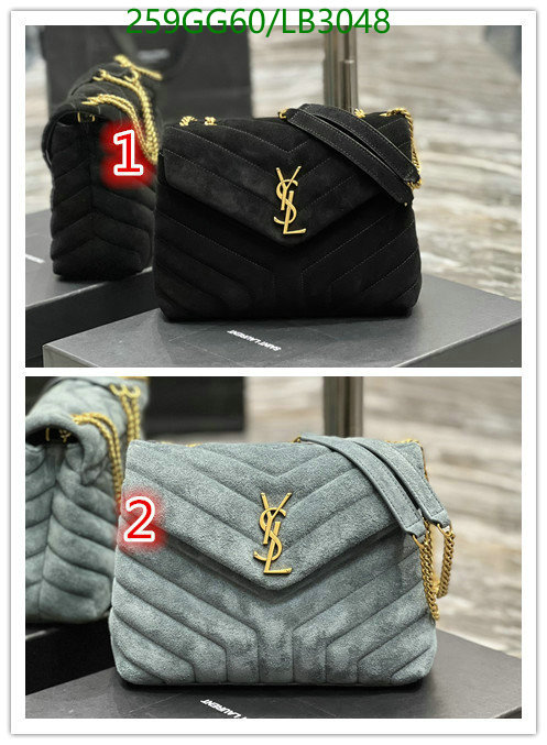 YSL Bag-(Mirror)-LouLou Series,Code: LB3048,$: 259USD