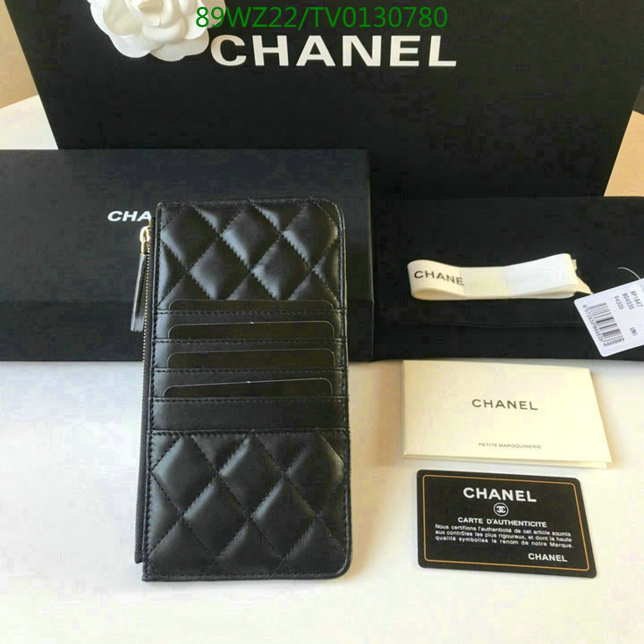 Chanel Bags ( 4A )-Wallet-,Code: TV0130780,$: 89USD