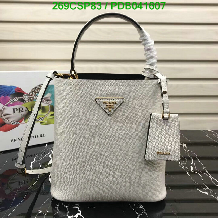 Prada Bag-(Mirror)-Handbag-,Code: PDB041607,$: 269USD