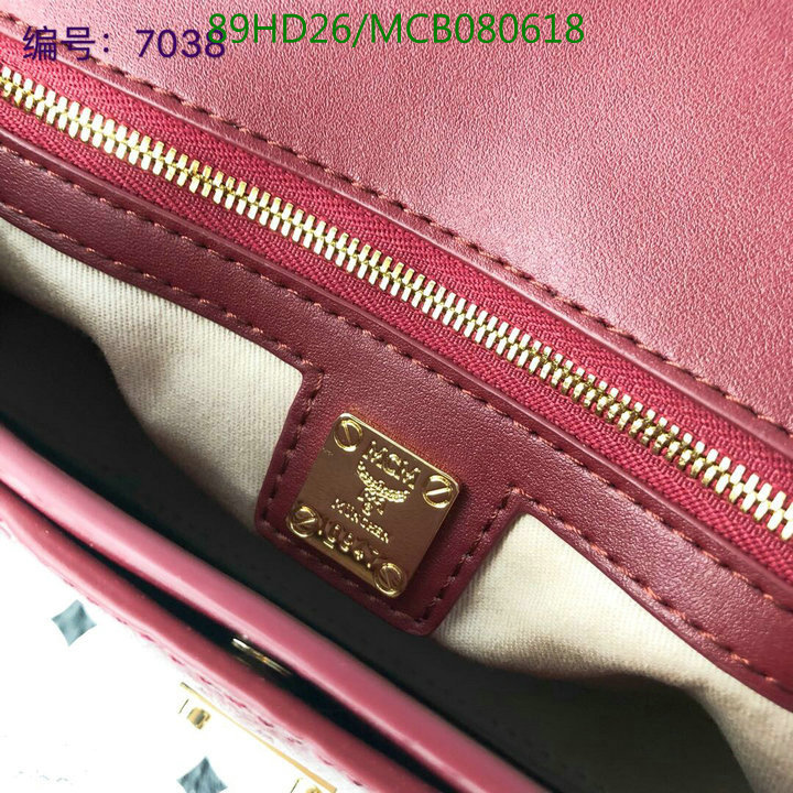 MCM Bag-(Mirror)-Diagonal-,Code:MCB080618,$:89USD