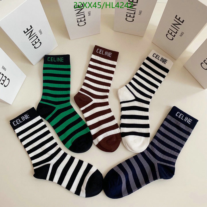 Sock-CELINE, Code: HL4242,$: 32USD