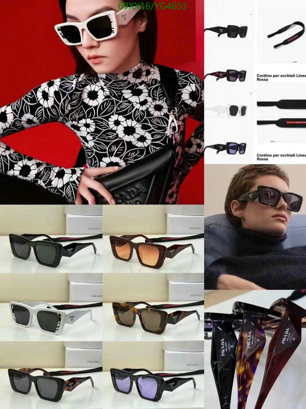 Glasses-Prada, Code: YG4653,$: 69USD