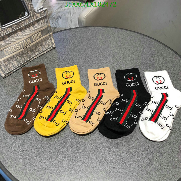 Sock-Gucci,Code:LX102472,$:35USD