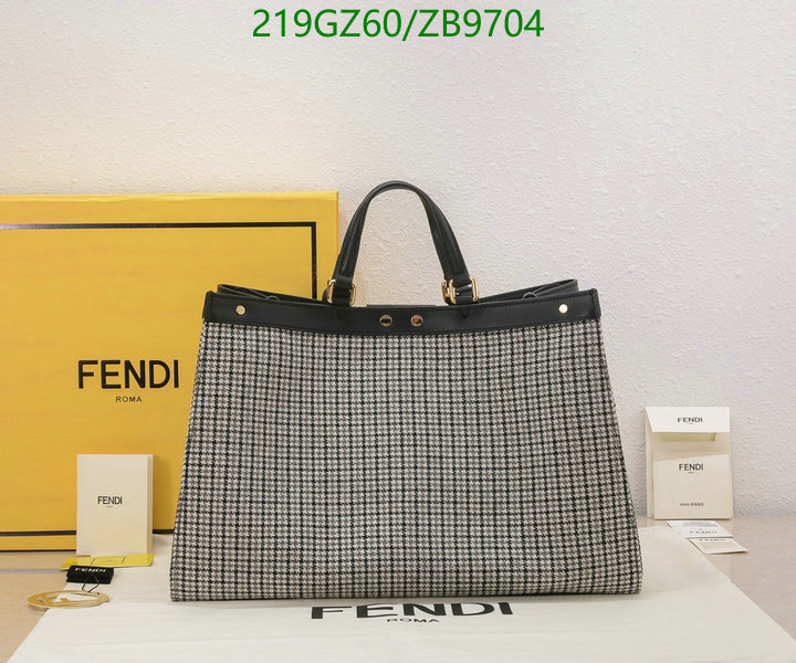 Fendi Bag-(Mirror)-Peekaboo,Code: ZB9704,$: 219USD
