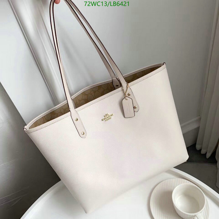 Coach Bag-(4A)-Tote-,Code: LB6421,$: 72USD