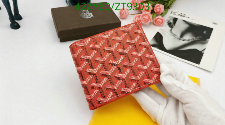 Goyard Bag-(4A)-Wallet-,Code: ZT9303,$: 42USD