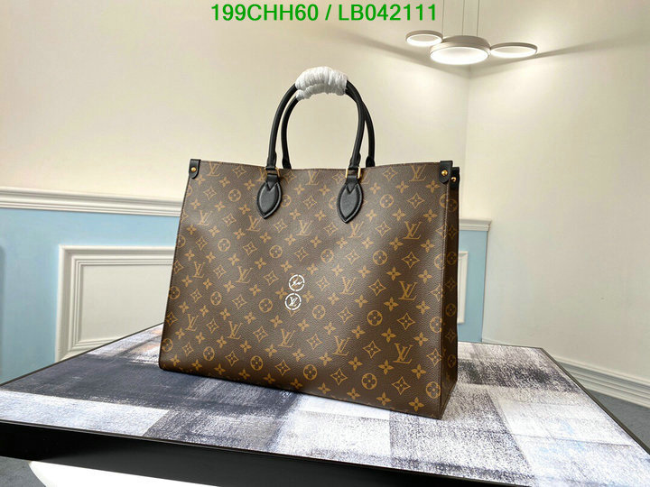 LV Bags-(Mirror)-Handbag-,Code: LB042111,$: 199USD