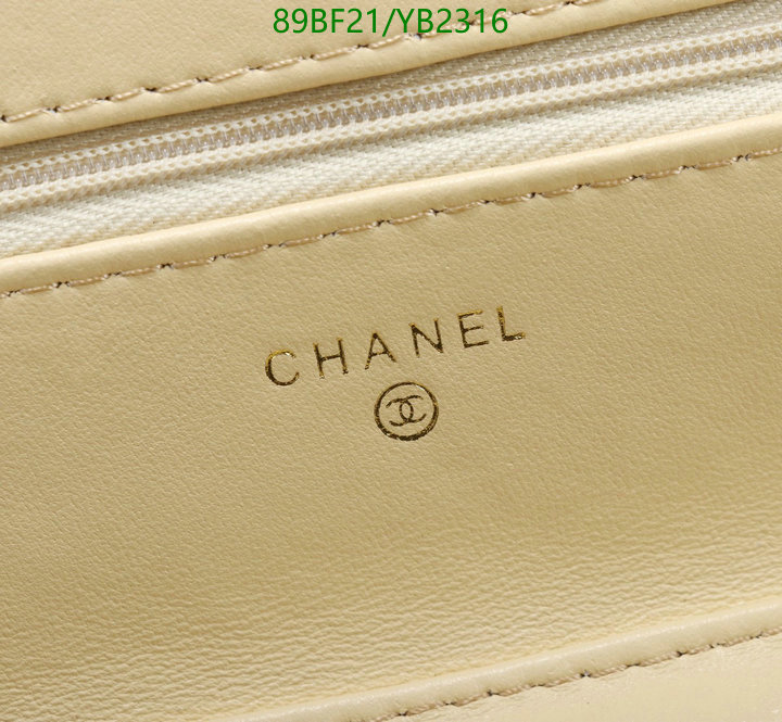 Chanel Bags ( 4A )-Diagonal-,Code: YB2316,$: 89USD