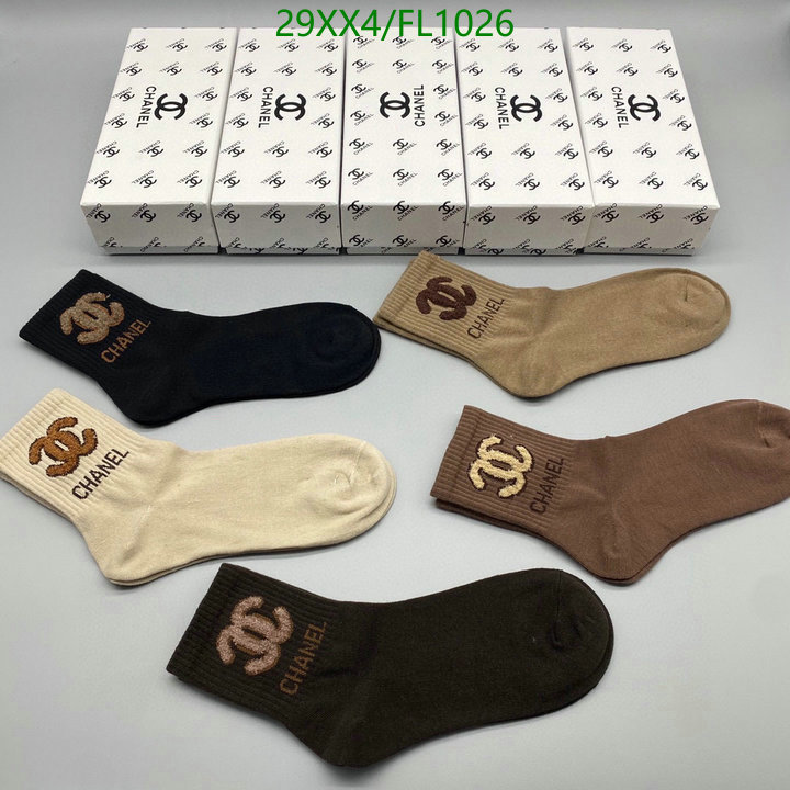 Sock-Chanel,Code: FL1025,$: 29USD