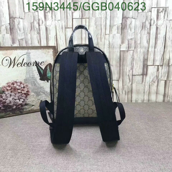 Gucci Bag-(Mirror)-Backpack-,Code:GGB040623,