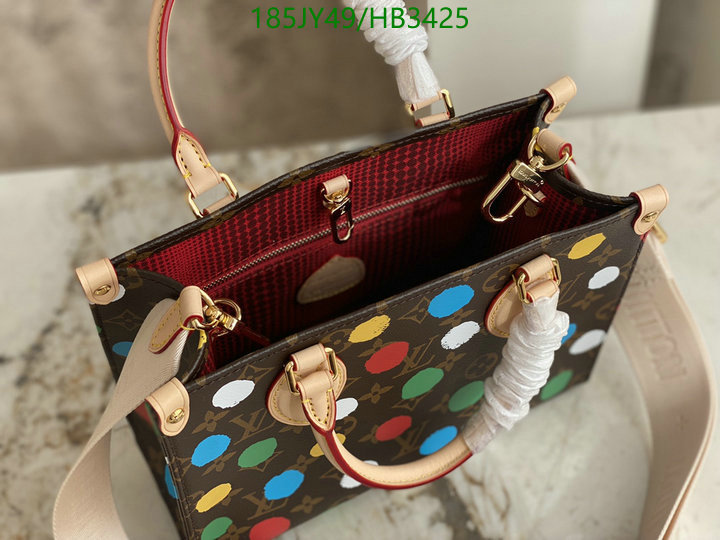 LV Bags-(Mirror)-Handbag-,Code: HB3425,$: 185USD