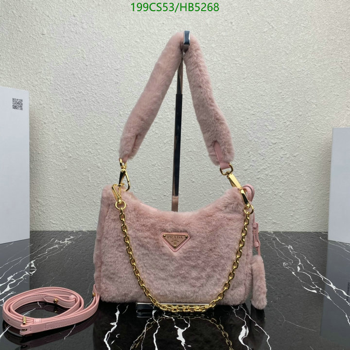 Prada Bag-(Mirror)-Re-Edition 2005,Code: HB5268,$: 199USD