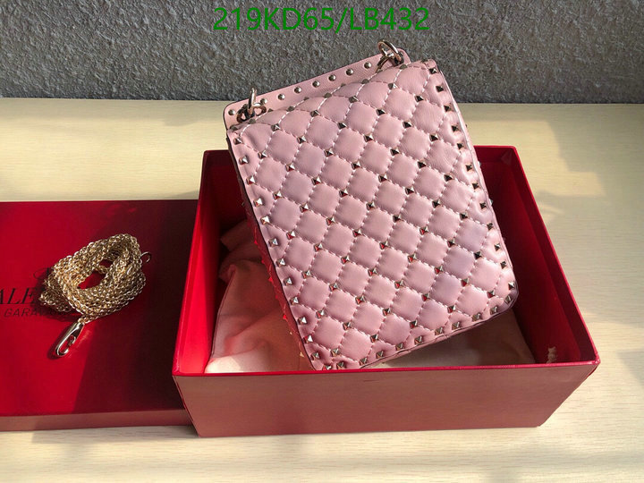 Valentino Bag-(Mirror)-Rockstud Spike,Code: LB432,$: 219USD