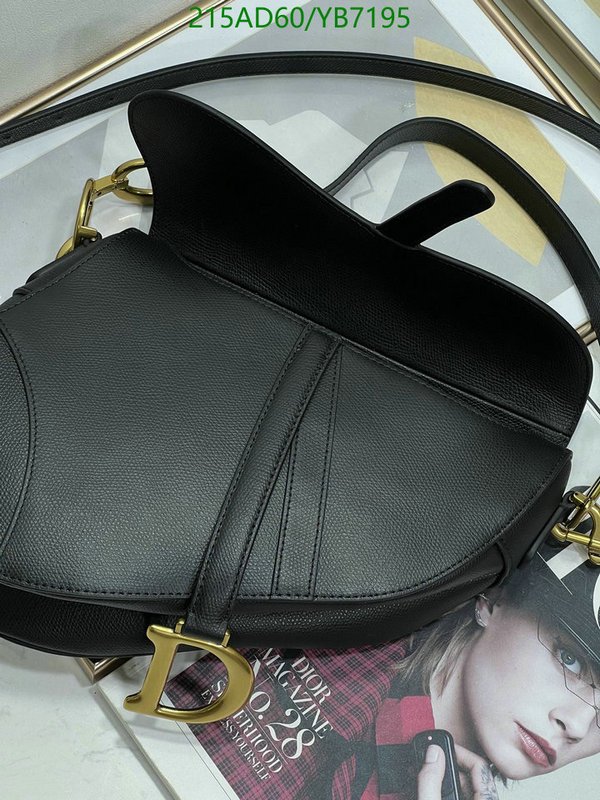 Dior Bags -(Mirror)-Saddle-,Code: YB7195,$: 215USD