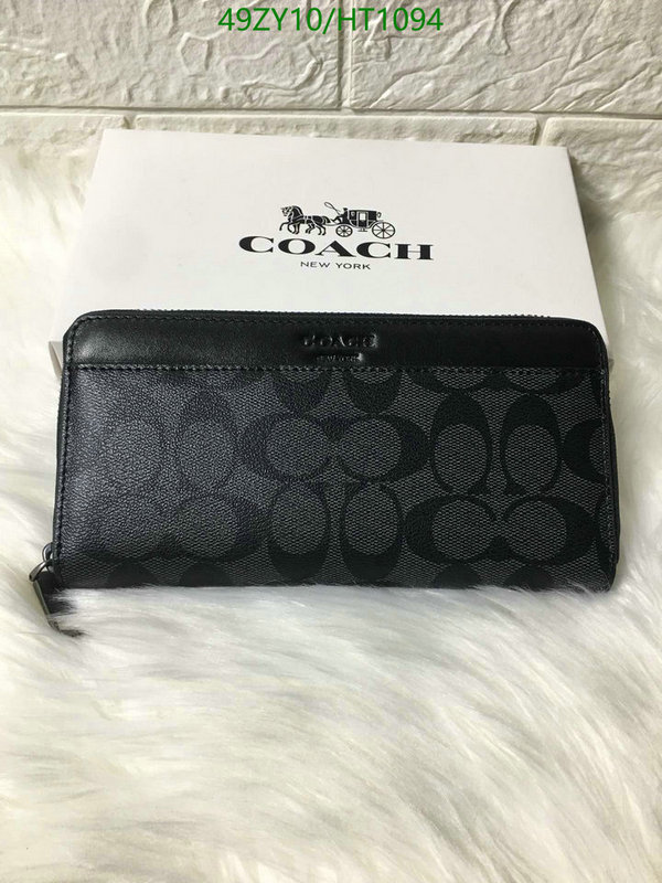 Coach Bag-(4A)-Wallet-,Code: HT1094,$: 49USD