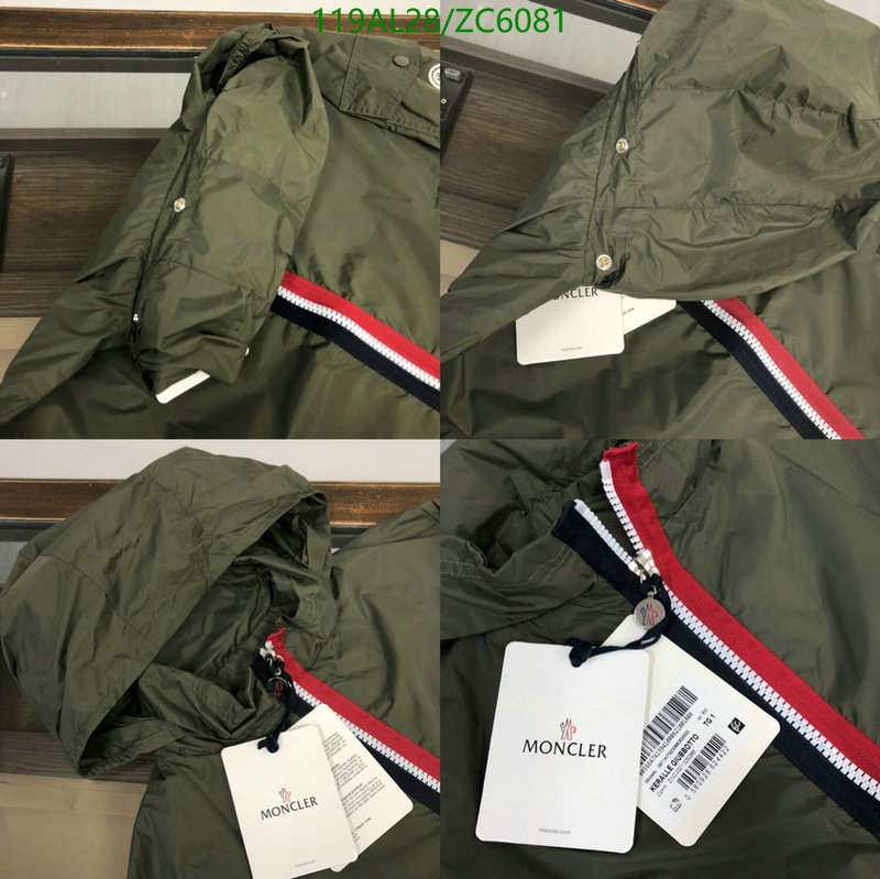 Down jacket Men-Moncler, Code: ZC6081,$: 119USD