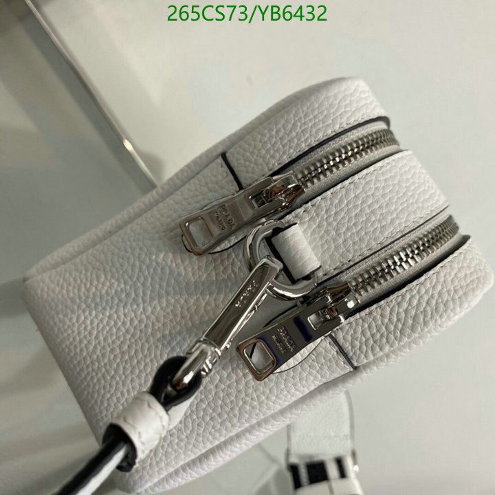 Prada Bag-(Mirror)-Diagonal-,Code: YB6432,$: 265USD