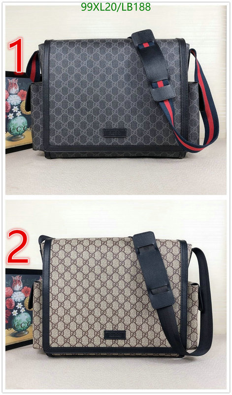 Gucci Bag-(4A)-Diagonal-,Code: LB188,$: 99USD