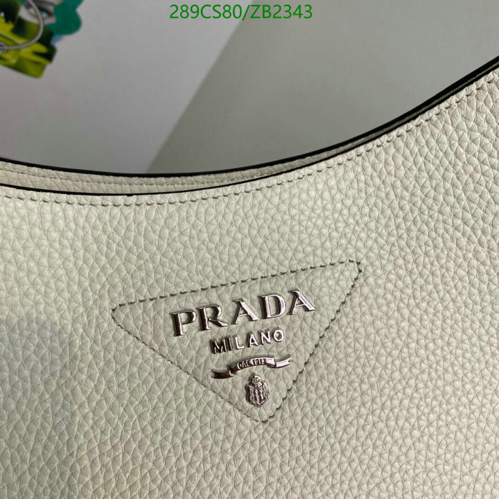 Prada Bag-(Mirror)-Diagonal-,Code: ZB2343,$: 289USD