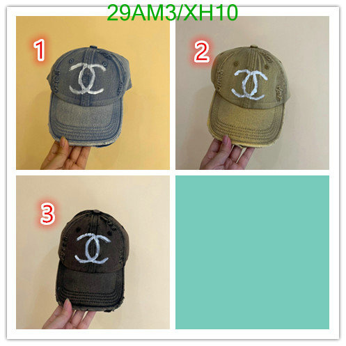 Cap -(Hat)-Chanel, Code: XH10,$: 29USD