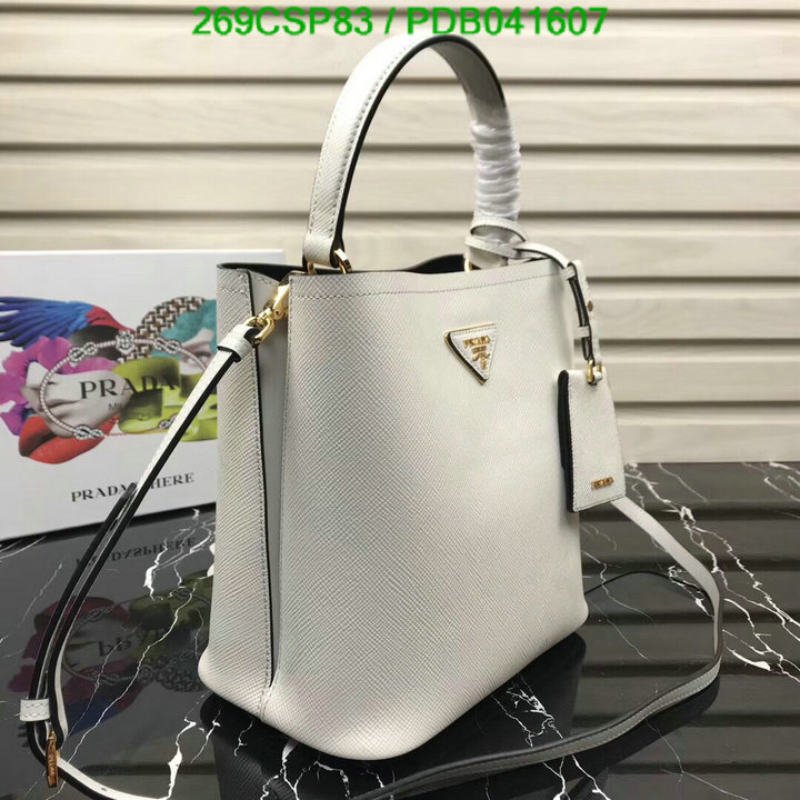 Prada Bag-(Mirror)-Handbag-,Code: PDB041607,$: 269USD