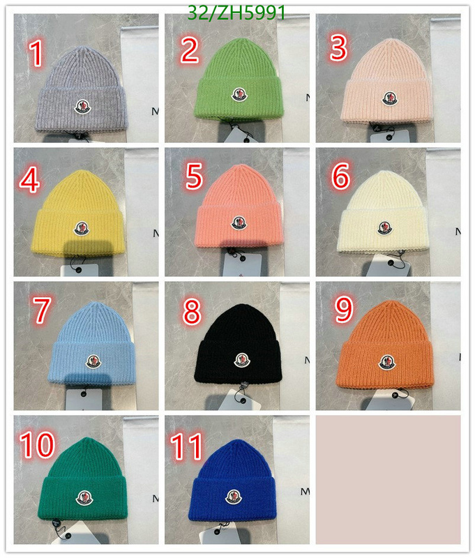 Cap -(Hat)-Moncler, Code: ZH5991,$: 32USD