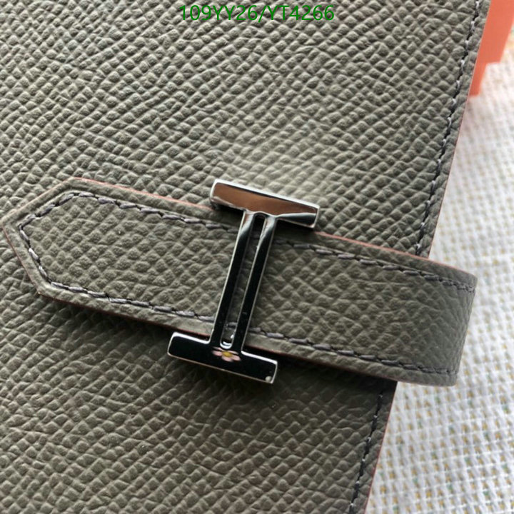 Hermes Bag-(Mirror)-Wallet-,Code: YT4266,$: 109USD