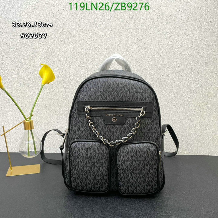 Michael Kors Bag-(4A)-Backpack-,Code: ZB9276,$: 119USD