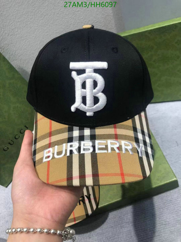 Cap -(Hat)-Burberry, Code: HH6097,$: 27USD