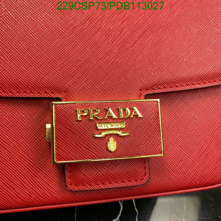 Prada Bag-(Mirror)-Diagonal-,Code: PDB113027,$: 229USD