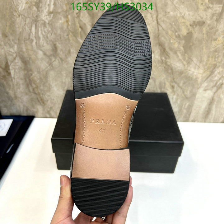 Men shoes-Prada, Code: HS3034,$: 165USD