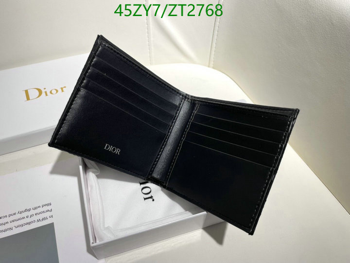 Dior Bags-(4A)-Wallet,Code: ZT2768,$: 45USD