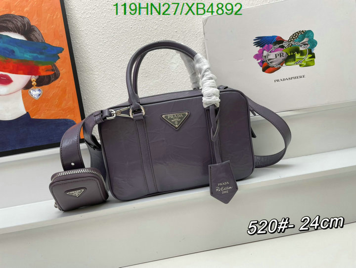 Prada Bag-(4A)-Diagonal-,Code: XB4892,$: 119USD