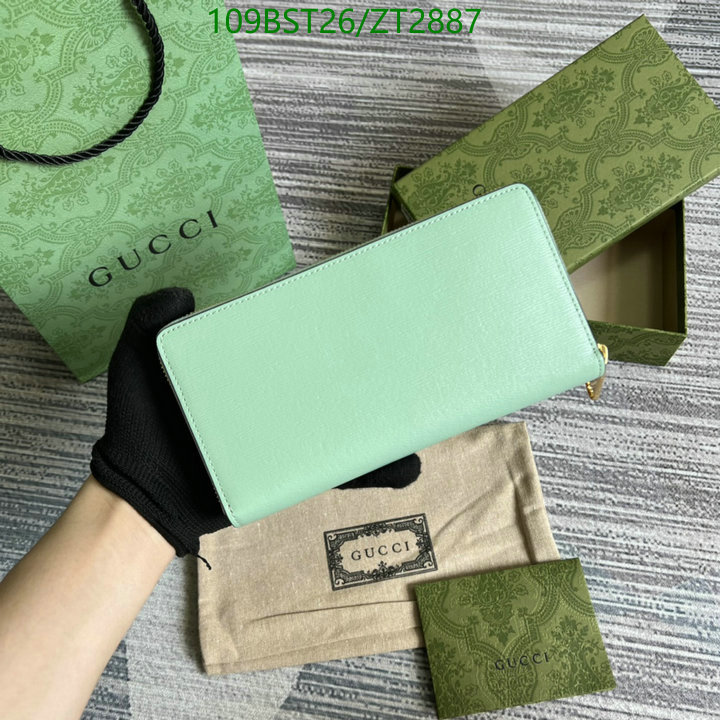 Gucci Bag-(Mirror)-Wallet-,Code: ZT2887,$: 109USD
