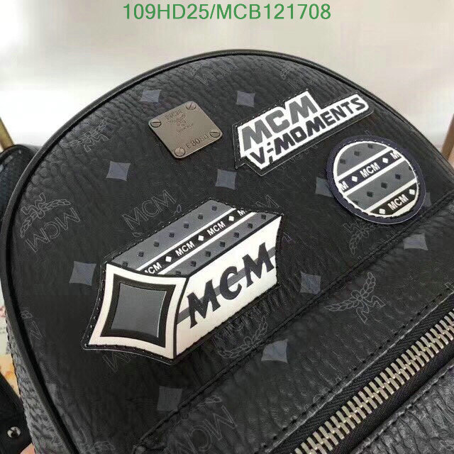 MCM Bag-(Mirror)-Backpack-,Code: MCB121708,$: 109USD