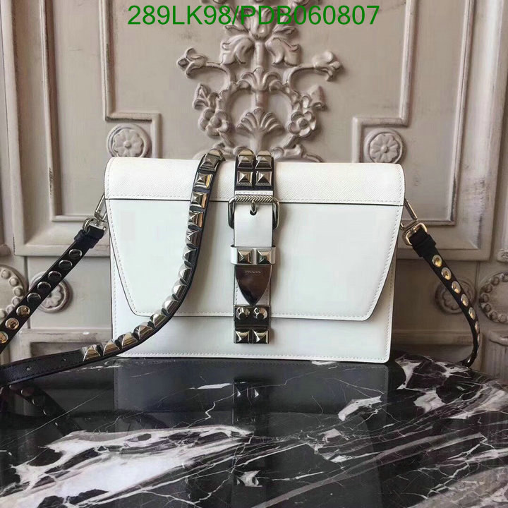 Prada Bag-(Mirror)-Diagonal-,Code: PDB060807,$: 289USD