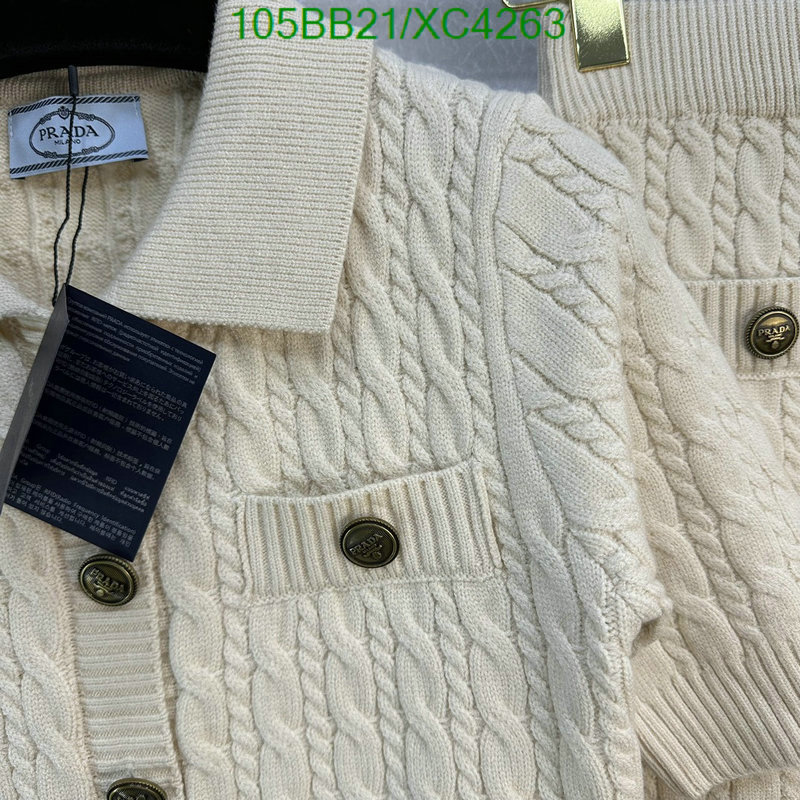 Clothing-Prada, Code: XC4263,$: 105USD