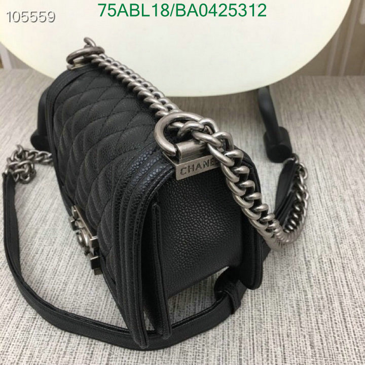 Chanel Bags ( 4A )-Le Boy,Code: BA04252312,$: 75USD