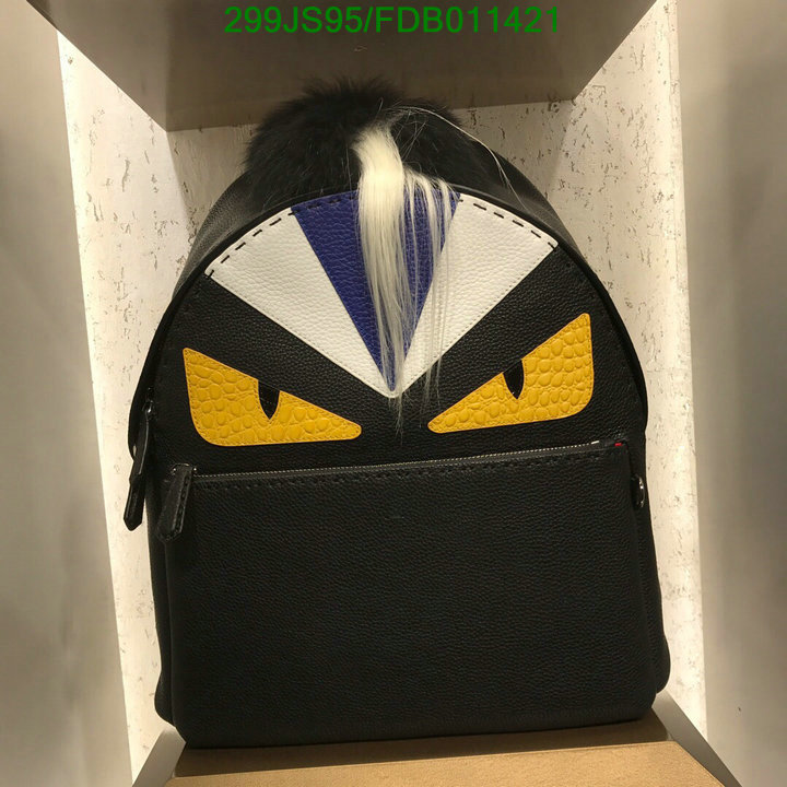 Fendi Bag-(Mirror)-Backpack-,Code: FDB011421,$: 329USD