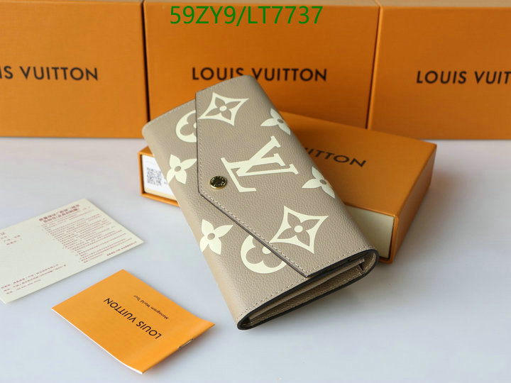 LV Bags-(4A)-Wallet-,Code: LT7737,$: 59USD