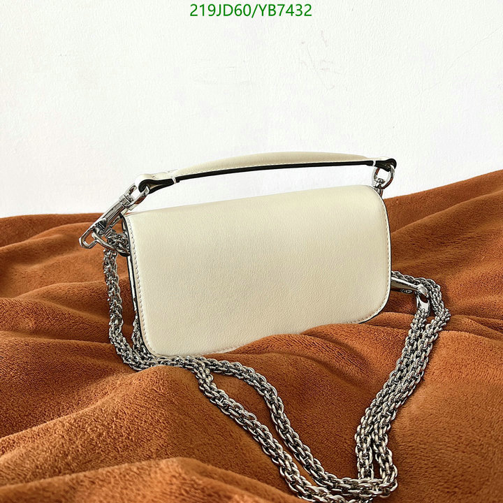 Valentino Bag-(Mirror)-LOC,Code: YB7432,$: 219USD